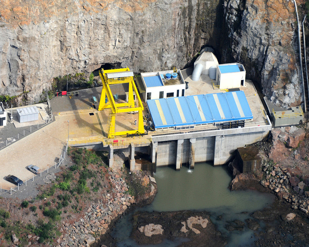 Esmeralda hydropower plant