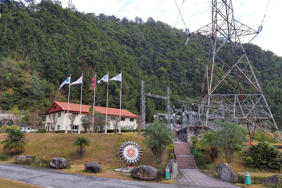 The Khimti hydropower plant